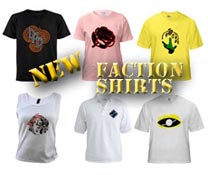 Sleuth Faction Shirts
